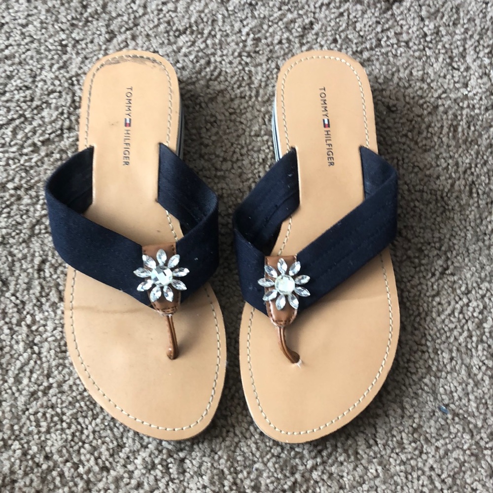 Tommy Hilfiger flip flops